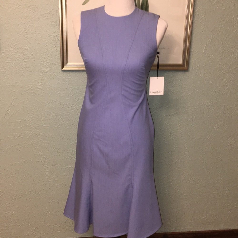 💐 NWT Calvin Klein Sheath Dress 💐 - Picture 2 of 6